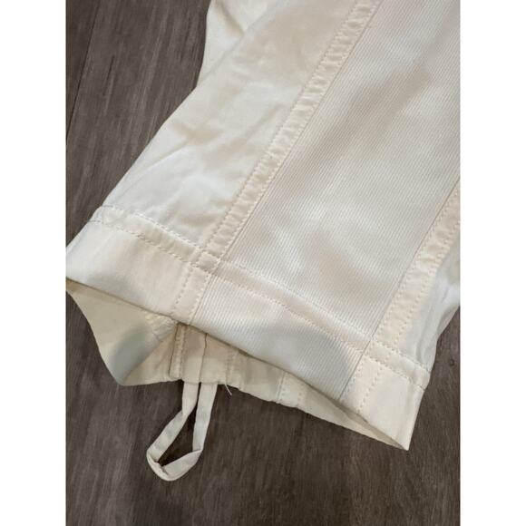 CRZ Yoga Casual Pants White Apricot - Cream Women's Size M (8-12) - Picture 7 of 9